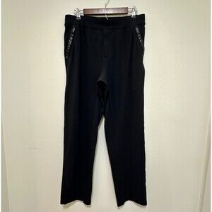 Lululemon Sweat Jogger Pants Black Lounge Activewear Trainer Men's Large (32x32)